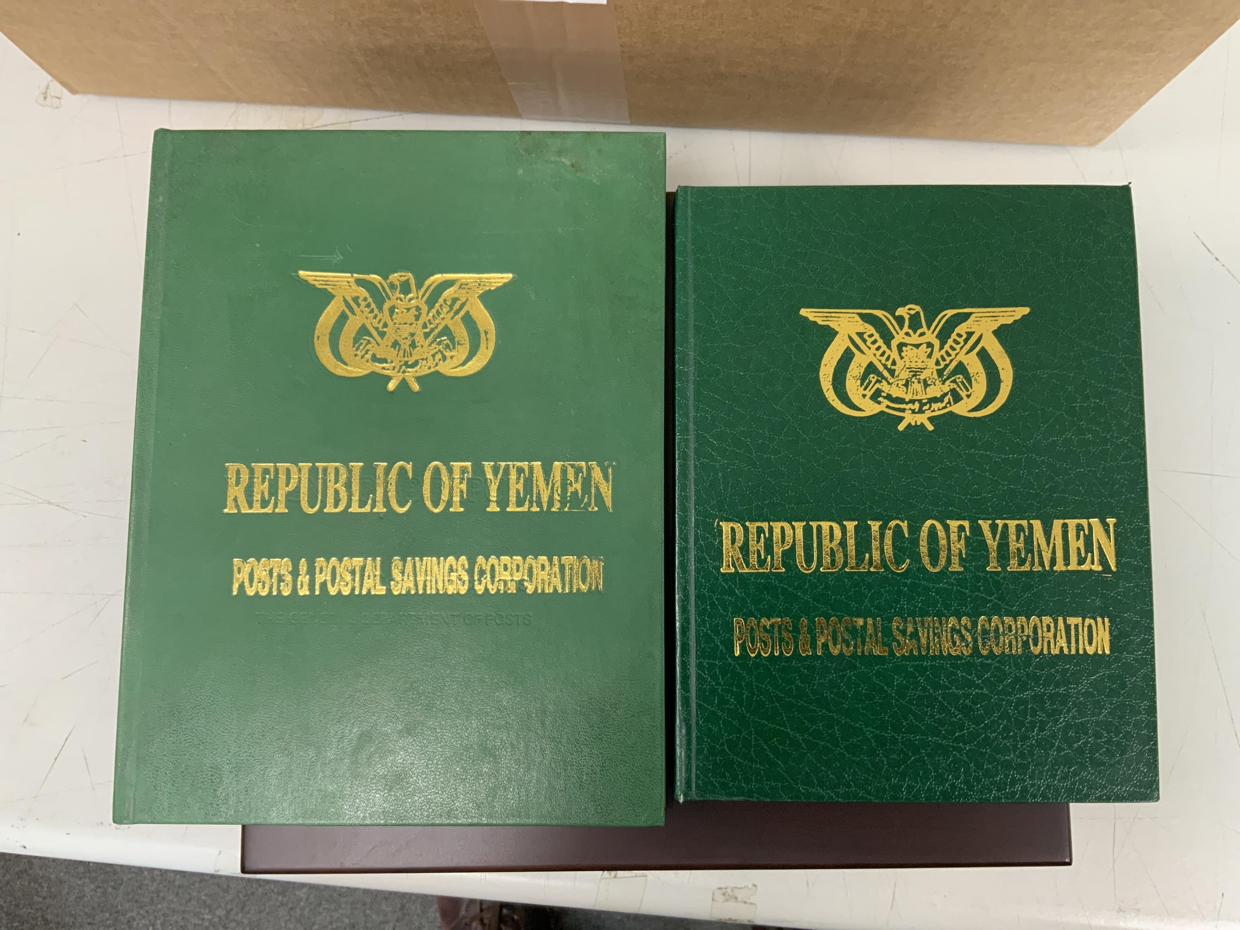 A collection of world stamps including two case selections of stamps in individual perspective cases from the Philatelic Legends ‘Historic Stamps’ collection, including Vichy France, US Civil War, the Cape triangle stamp